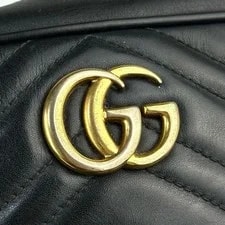 Gucci GG Marmont Mini Camera 448065 Auth 3