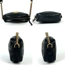Gucci GG Marmont Mini Camera 448065 Auth 4