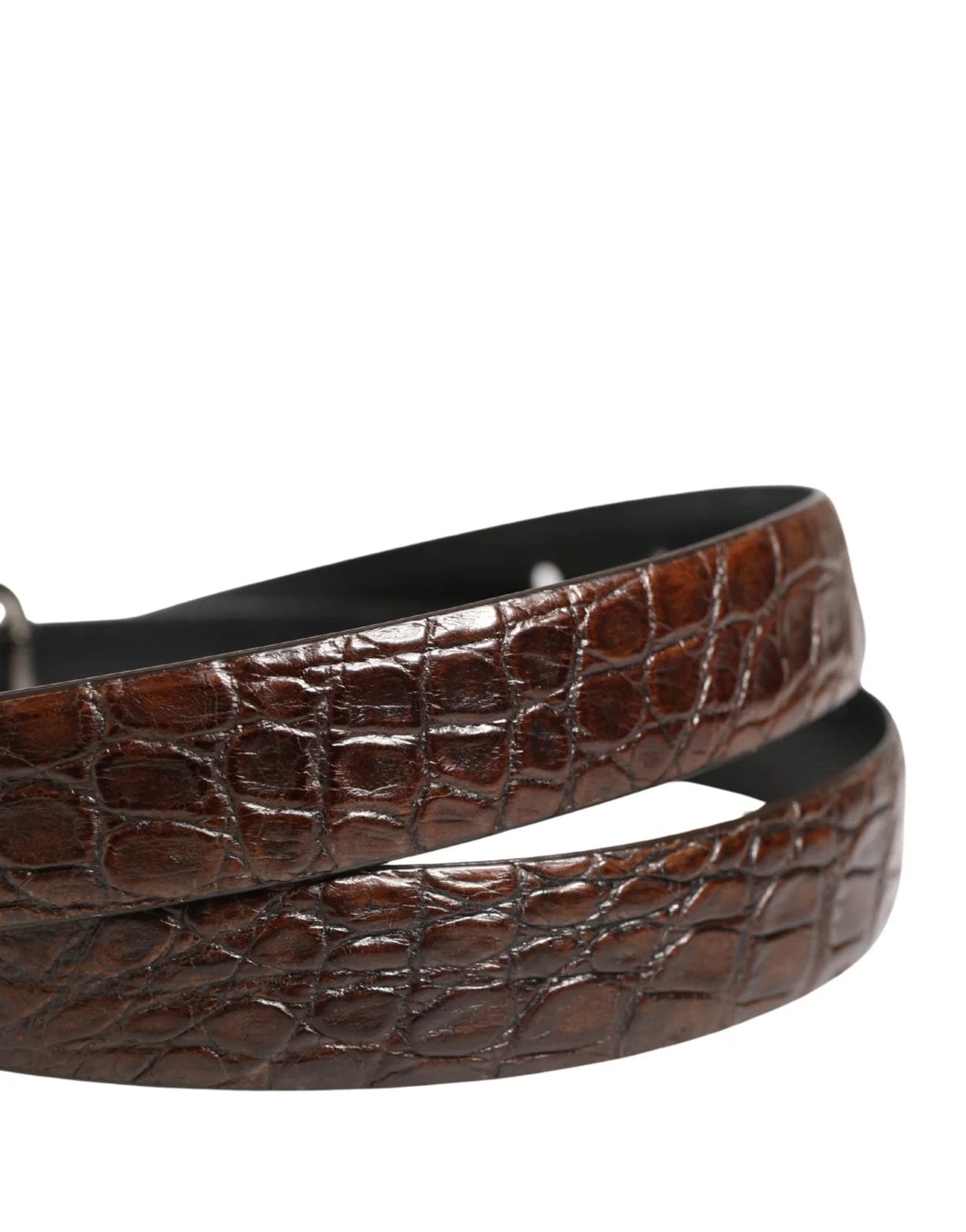 Dolce & Gabbana DG Logo Metal Buckle Belt 4