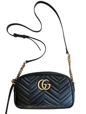 Gucci — Gucci GG Marmont Matelasse Small Camera — Handbag — resale