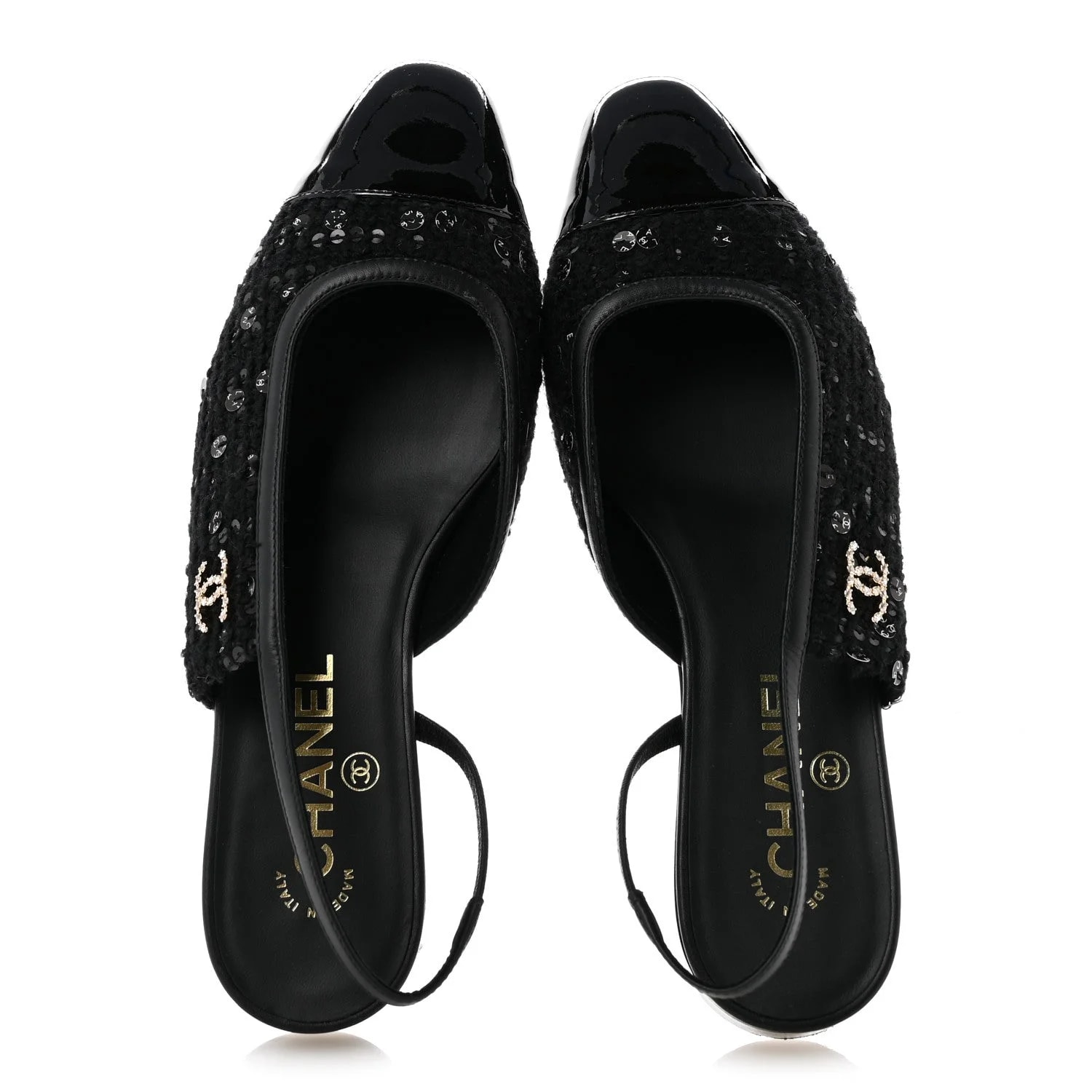 Glittered Cap Toe CC Slingback 37.5 2