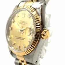 Rolex Datejust 68273G Automatic 30mm Box Champagne;Diamonds 2