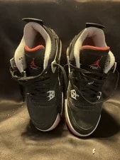 Jordan Air 4 ’S Mid Top Lace-Up Basketball 3
