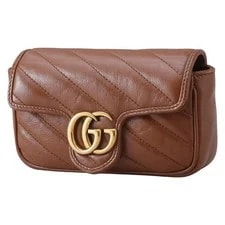 Gucci 476433 GG Marmont Matelassé Super Mini Chain 2