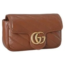 Gucci 476433 GG Marmont Matelassé Super Mini Chain 3