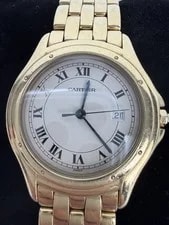Cartier Cougar 18K Yellow Gold Quartz 33mm 2