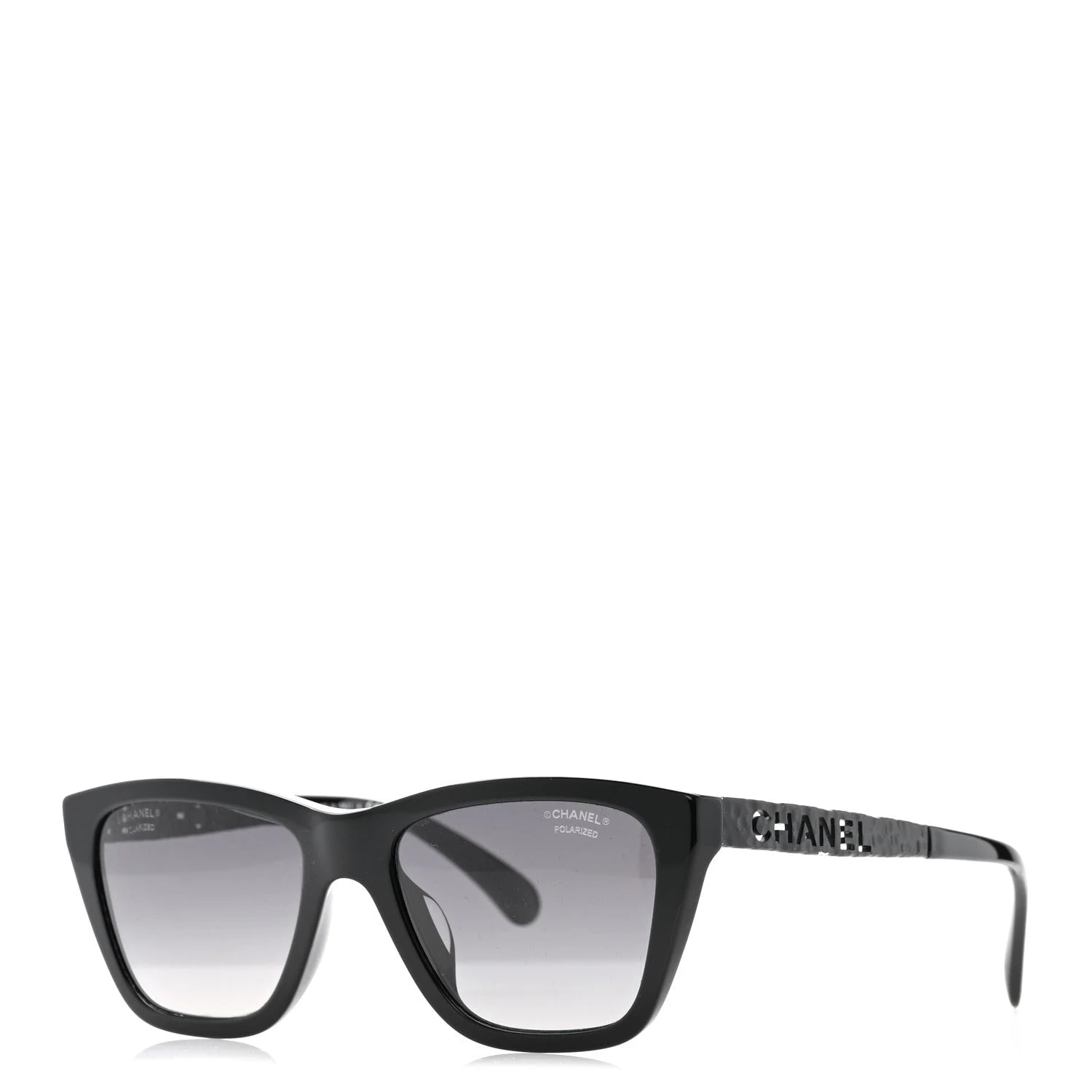 Chanel — Acetate Metal Polarized Rectangle Sunglasses 5442 — Accessory — resale