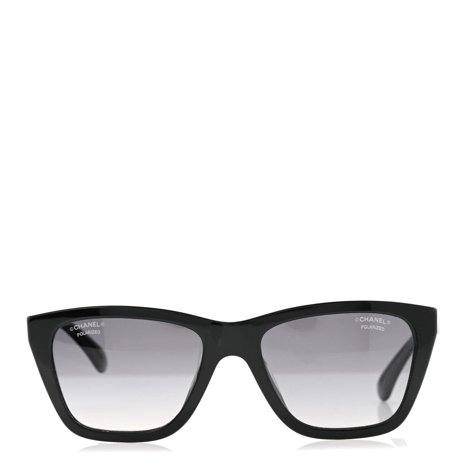 Acetate Metal Polarized Rectangle Sunglasses 5442 2