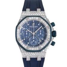Audemars Piguet — Audemars Piguet Royal Oak Offshore Chronograph 26470ST.OO.A027CA.01 blue/Sil... — Watch — resale