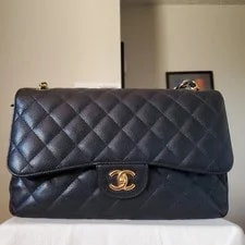 $12,600 Chanel Classic Ca Viar Hw Double Flap Chip Code 2