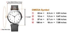 *Near / Box* Omega de Ville Symbol 1455 595.0101 23mm Quartz 2