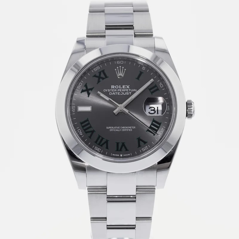 Rolex — Rolex Datejust 41mm Wimbledon Dial Ref — Watch — deal