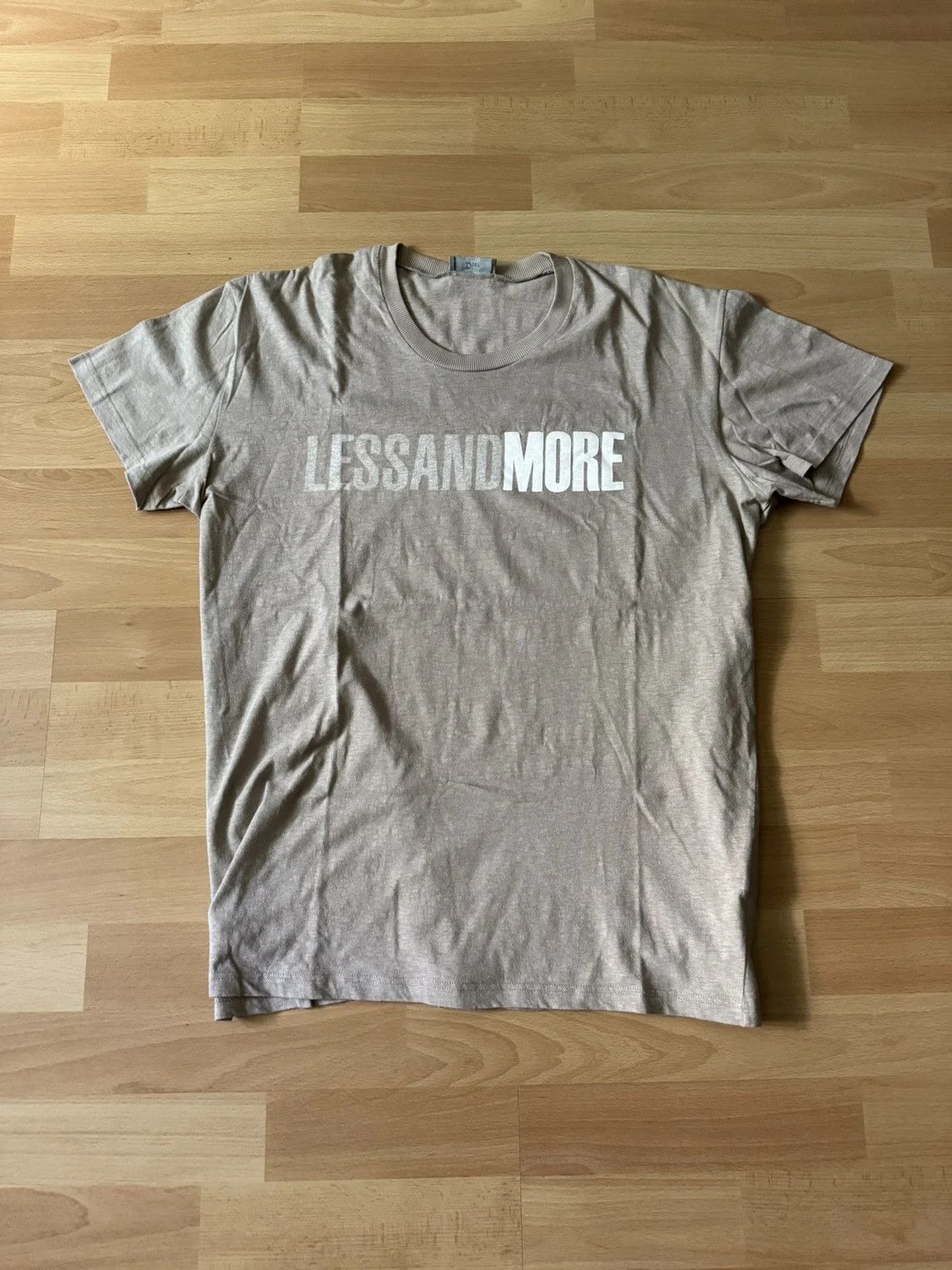Dior — 'Less and More' Tshirt By Kim Jones — streetwear — resale