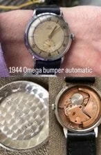 Omega Automatic Bumper 1944 Ref 2398-1 H 35mm Dial Swiss 2