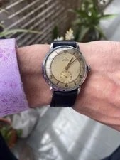 Omega Automatic Bumper 1944 Ref 2398-1 H 35mm Dial Swiss 4