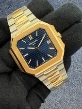 Patek Philippe — Patek Philippe Cubitus Blue Dial Stainless 18kt Rose Gold 5821/1AR-001 Full Set — Watch — resale