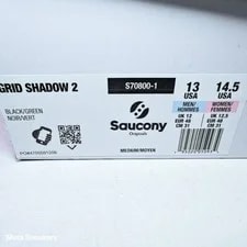 Saucony US 13 Retro Lucky Grid New 2