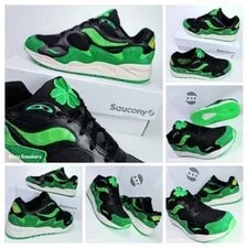 Saucony US 13 Retro Lucky Grid New 4