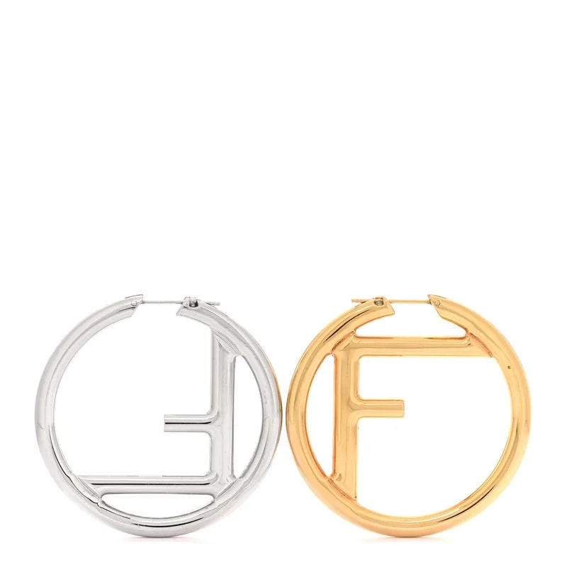 Fendi — Metal Hoop — Jewelry — resale