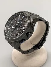 Casio Solar Oceanus Analog Stainless BLK From Japan 2