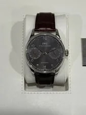 IWC — IWC Portuguese 7 Day 18K White Gold IW500106 2011 — Watch — resale