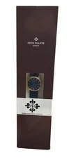 Patek Philippe Calatrava Blue 18K Yellow Gold Leather Automatic 33mm 3602J 2
