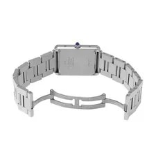 Cartier Tank W5200014 ( 3169) 34.8mm Stainless Steel Silver #WW4771 4