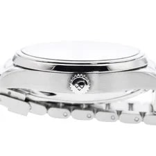 Tudor Style 12700 41mm SS Automatic Silver Dial Date #C375 4