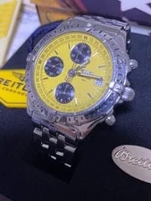 Breitling — Breitling Chronomat GMT Longitude A20048 Yellow — Watch — resale