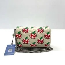 Gucci GG Marmont GG Apple Matelasse Mini Chain 2