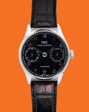 IWC — IWC Portuguese Automatic iw5001-09 42.3mm Black 2007 — Watch — resale