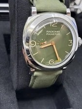 Panerai Radiomir PAM00995 Military Green Micro Rotor USA Seller 3