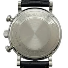 IWC Portofino Chronograph 39 IW391404 Black Stainless Steel #OK1069 2