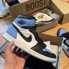 Air Jordan — Air Jordan 1 Retro High OG ' Toe' / Sz 11.5 W Extra Laces — Sneaker — resale
