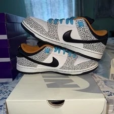 Nike SB Dunk Low Pro / Olympic Safari US 10 FZ1233-002 2