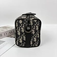 Dior Lingot 22 Saddle Flap Monogram Embroidered Detachable - Very Good #QT91ET 3