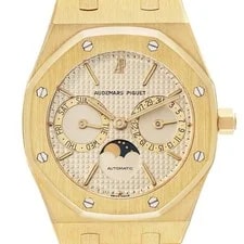 Audemars Piguet — Audemars Piguet Royal Oak Yellow Gold Day Date Moonphase 25594BA — Watch — resale