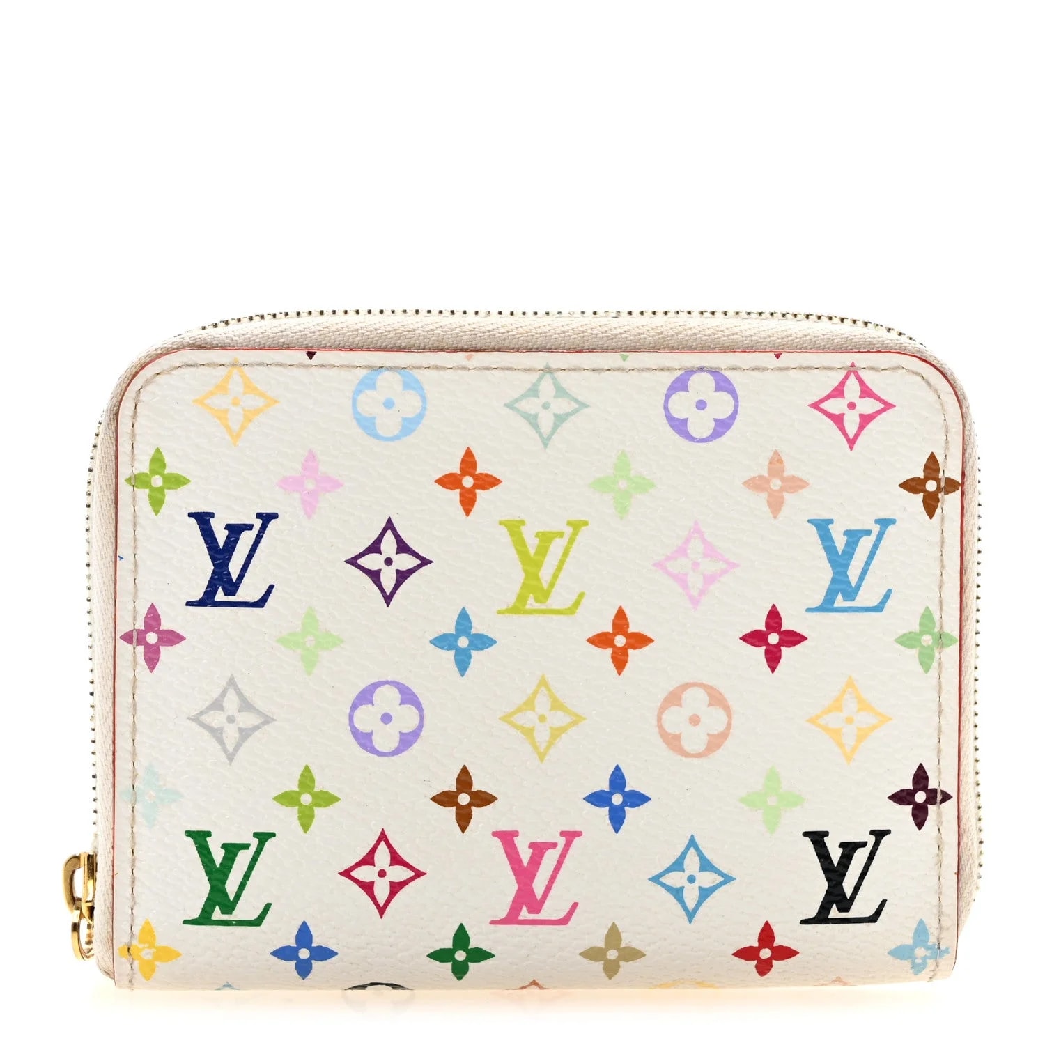 Louis Vuitton — Zippy Coin Purse Wallet Litchi — Accessory — resale