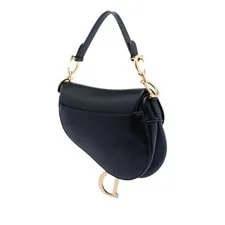 Dior Mini Grained Saddle | Dark 2