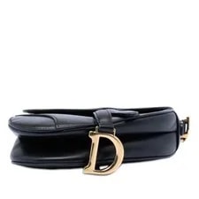 Dior Mini Grained Saddle | Dark 3