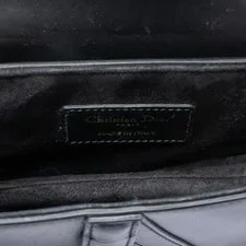 Dior Mini Grained Saddle | Dark 4