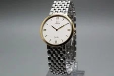 *Near * Omega de Ville 395.2378 Cal.1378 32mm Roman Dial Quartz 4