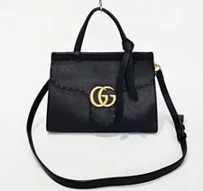 Gucci — Gucci Marmont Top Handle 442622 155168390 — Handbag — resale