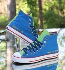 Converse Chuck Taylor All Star Hi Walk To Cure 2007 ’S Size 8 Custom 1S458 4