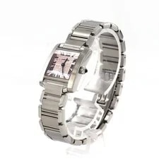 Authentic Cartier Tank Française SM W51008Q3 Stainless Steel Quartz #246-00... 2
