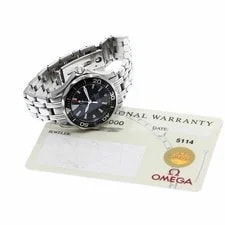 Omega Seamaster 300 Date Quartz B Condition From Japan 2