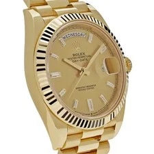 Rolex Day-Date 40 228238 Yellow Gold Champagne Diamond Dial (2025) 3