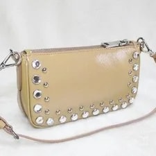 Prada Contenitori Tracolla Vernice Studded 2