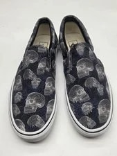 VANS — Vans Skateboarding Shoes Wireframe Skulls — Sneaker — resale