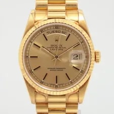 Rolex — Rolex Datejust 36 16013G Ss×yg AT Champagne-Face — Watch — deal